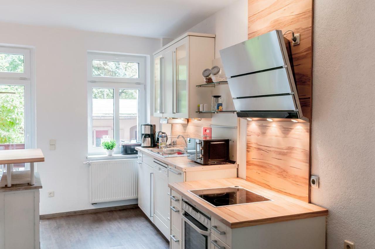 Ferienwohnung Tarata Haus Halle  Exterior foto